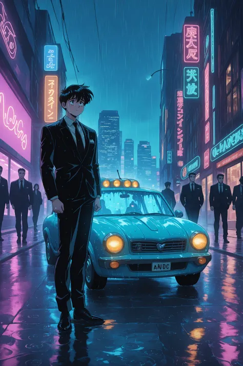 雨上がりの都会を疾走❗️