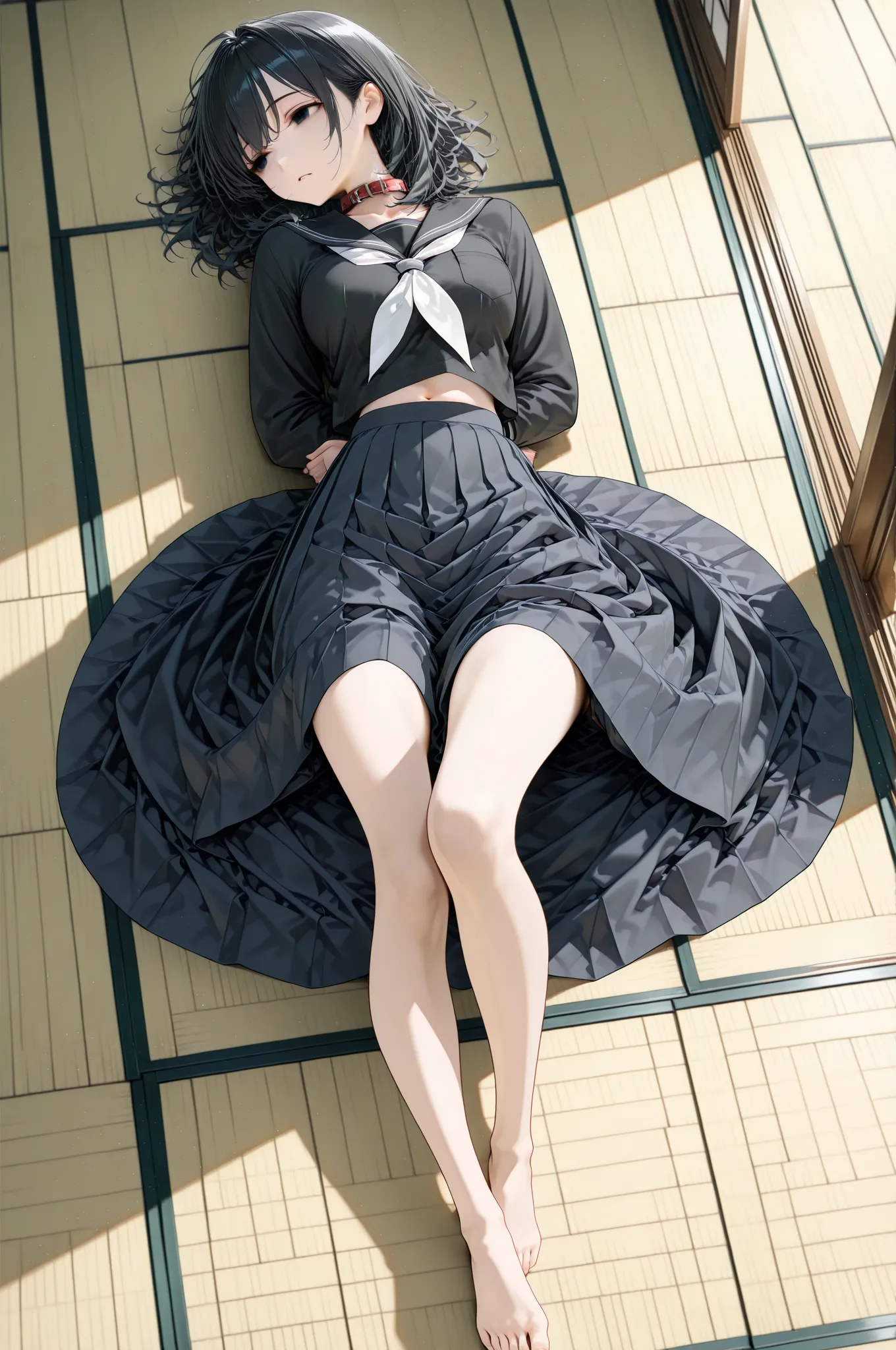 （IL) 18 over skirt makes a circle 