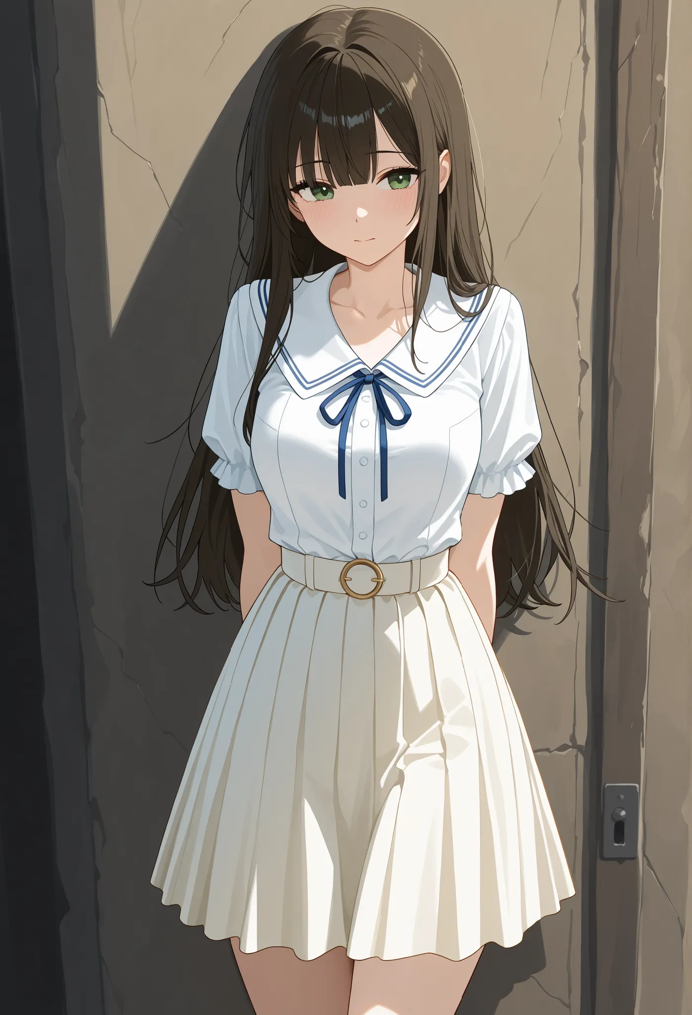 Today's topic is"summer skirt".
The light skirt shakes at the sound of cicadas and the breeze, hiding the excitement of the whole summer