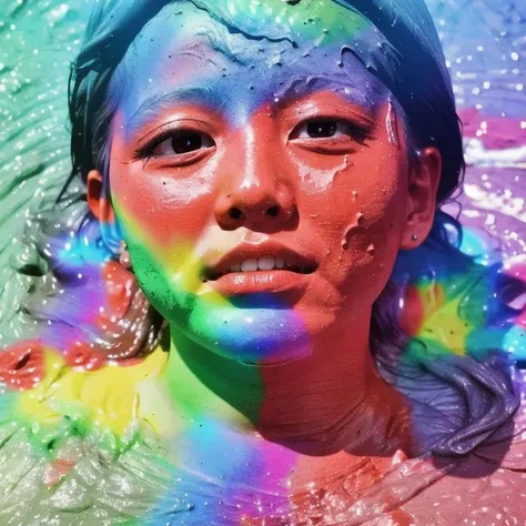 [Base:yayoi_mix-v2.5] Mud (Rainbow) Colorful