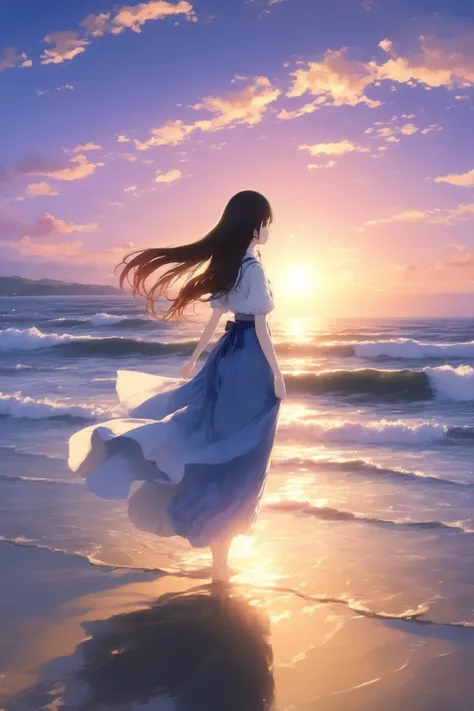 夏のスカート