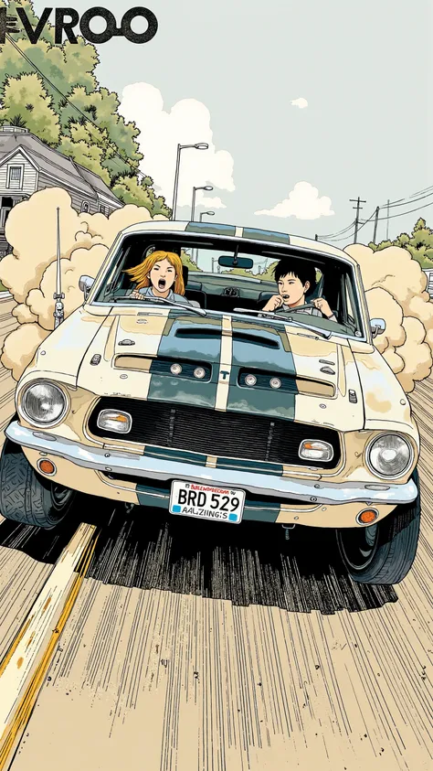 Sleek Design, Equipment, The scene below, which is reminiscent of the manga-specific, of fog lights. car, sense of speed on that front grille, fog lights depicts, Strong presence. Manga-specific, equipped with, expresses the thrill and anxiety, chrome deco...