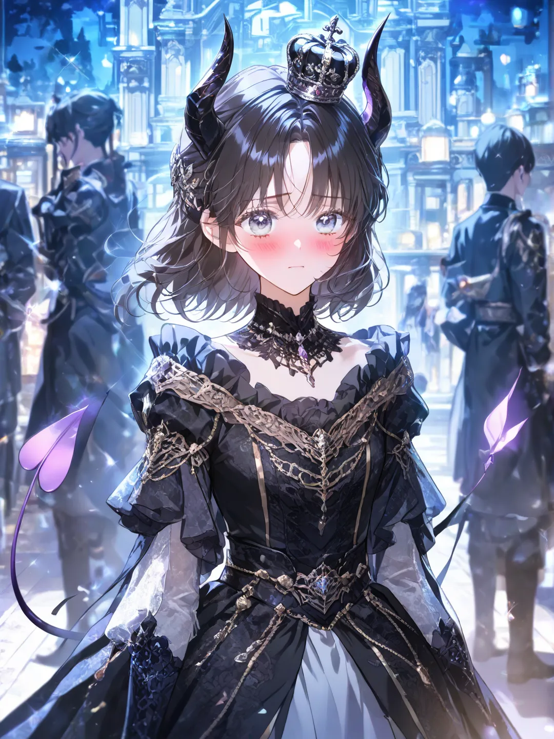 Cute manhwa demon girl