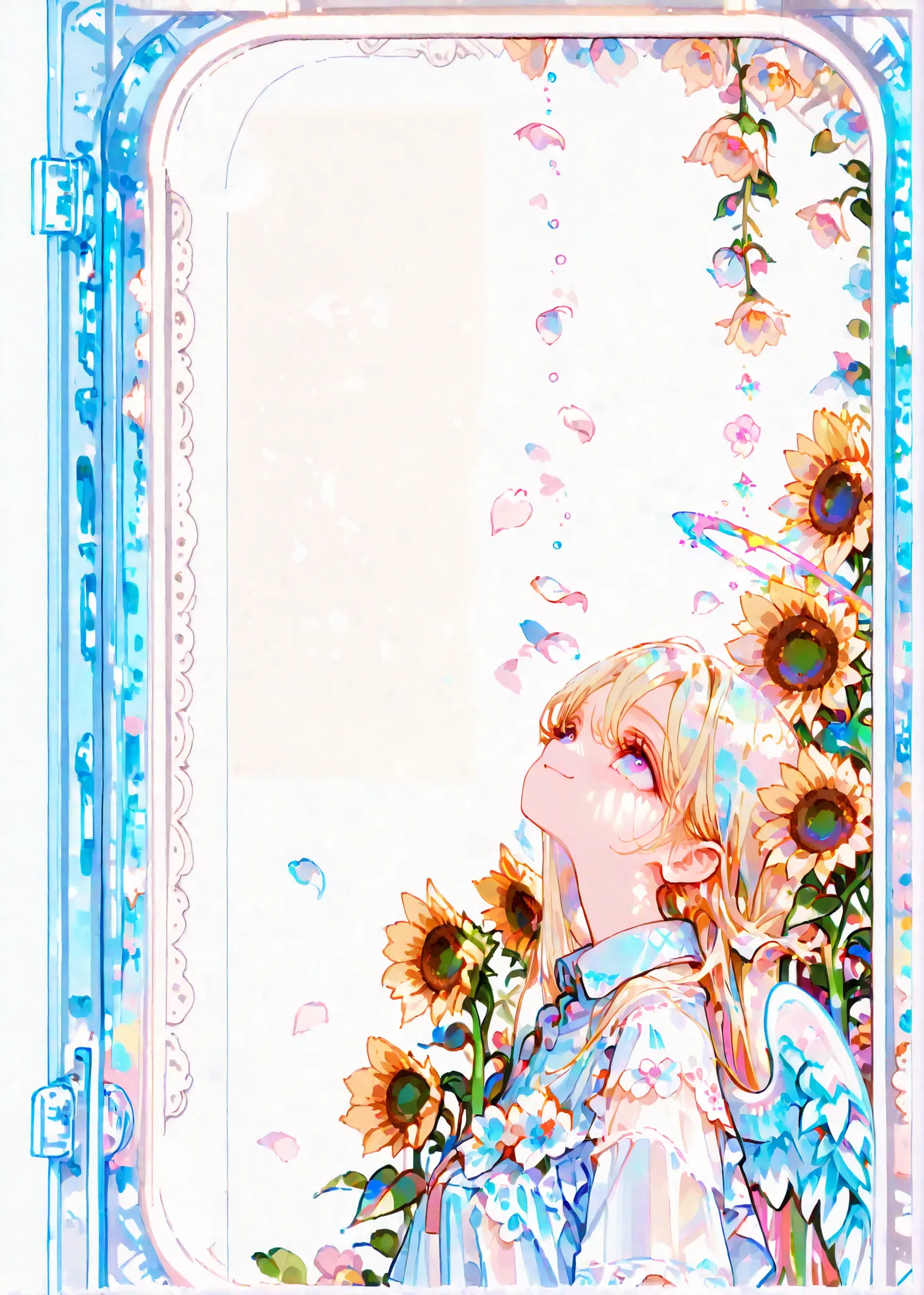 abstract, (no_lineart :1.2), (minimalism :1.2), (very detailed pixel art :1.2), (delicate pixel illustrations :1.2), (illustrations without sharp edges :1.2), (fine pixels :1.2), flat color, Pastel colors, sketch style, watercolor pencil drawing, very wide...