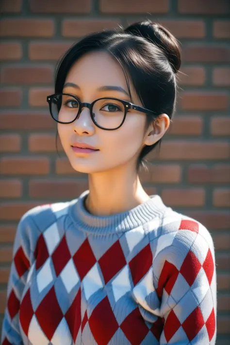Japanese Glasses Girl WC SDXL Realistic 133 v1.0