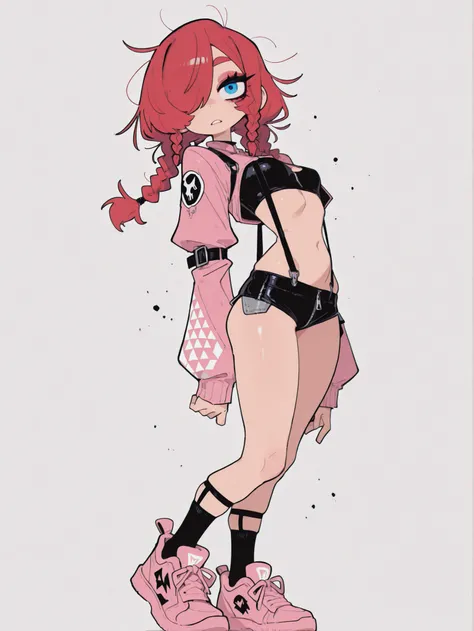 (masterpiece:1.35), (very aesthetic, best quality:1.3), highly detailed, dark environment, backlit, absurdres, hyperdetailed, addmicrodetails, flat anime artstyle, (no lineart), detailed shading and shadows, solo, intricate design, (adpx:1.2),



Simple ba...