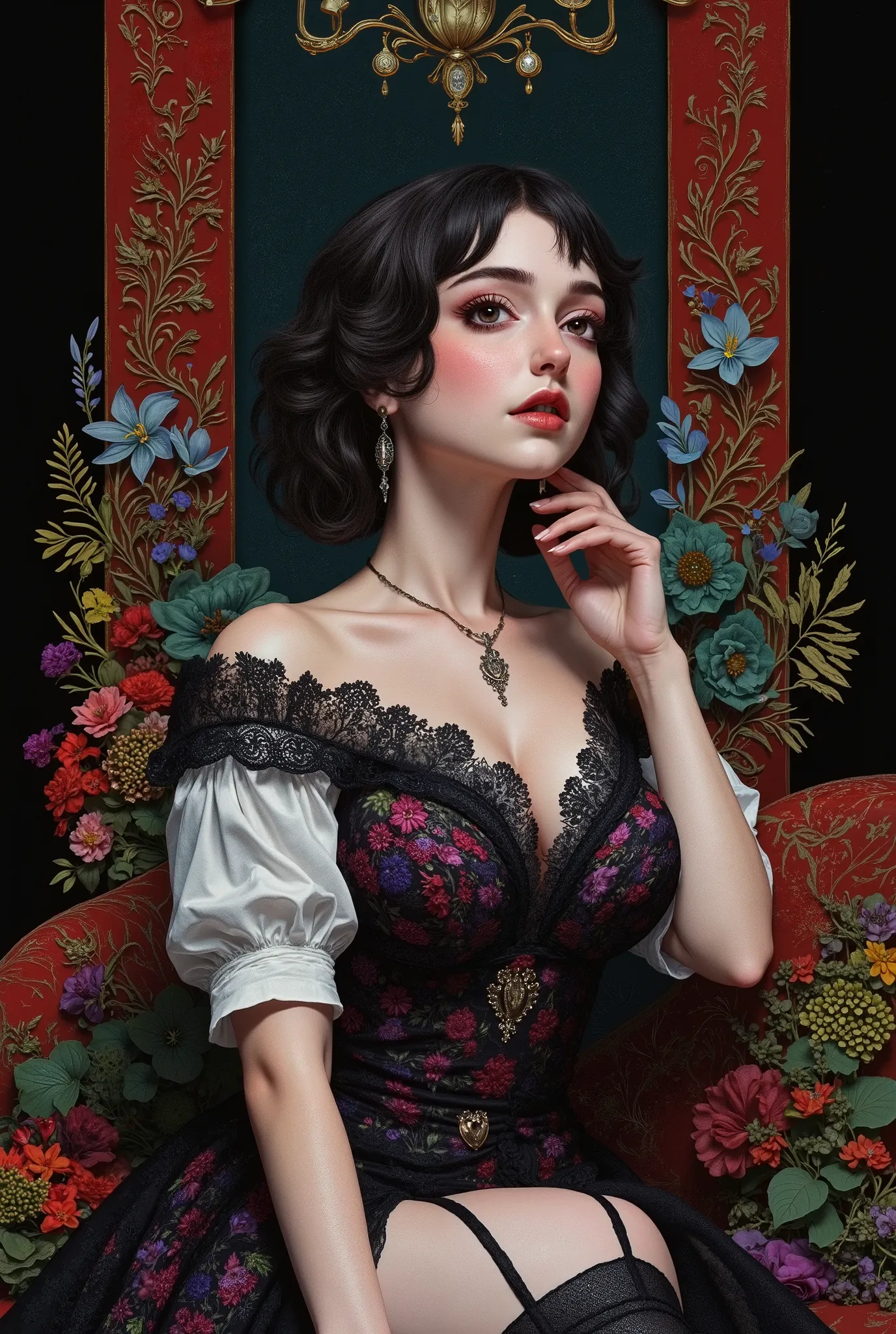 aristocrat sexy girl being 