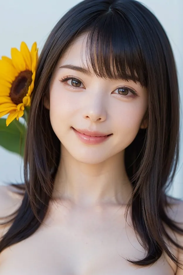 (Ultimate Masterpiece、 top quality、Ultra High Resolution、 face focus focus 、Focus on the side、neckline、Very attractive beauty、add strong highlights to the eyes、look closely at the camera:1.4、Really beautiful bangs:1.short brunette bob(bangs:1.4), dark ha...