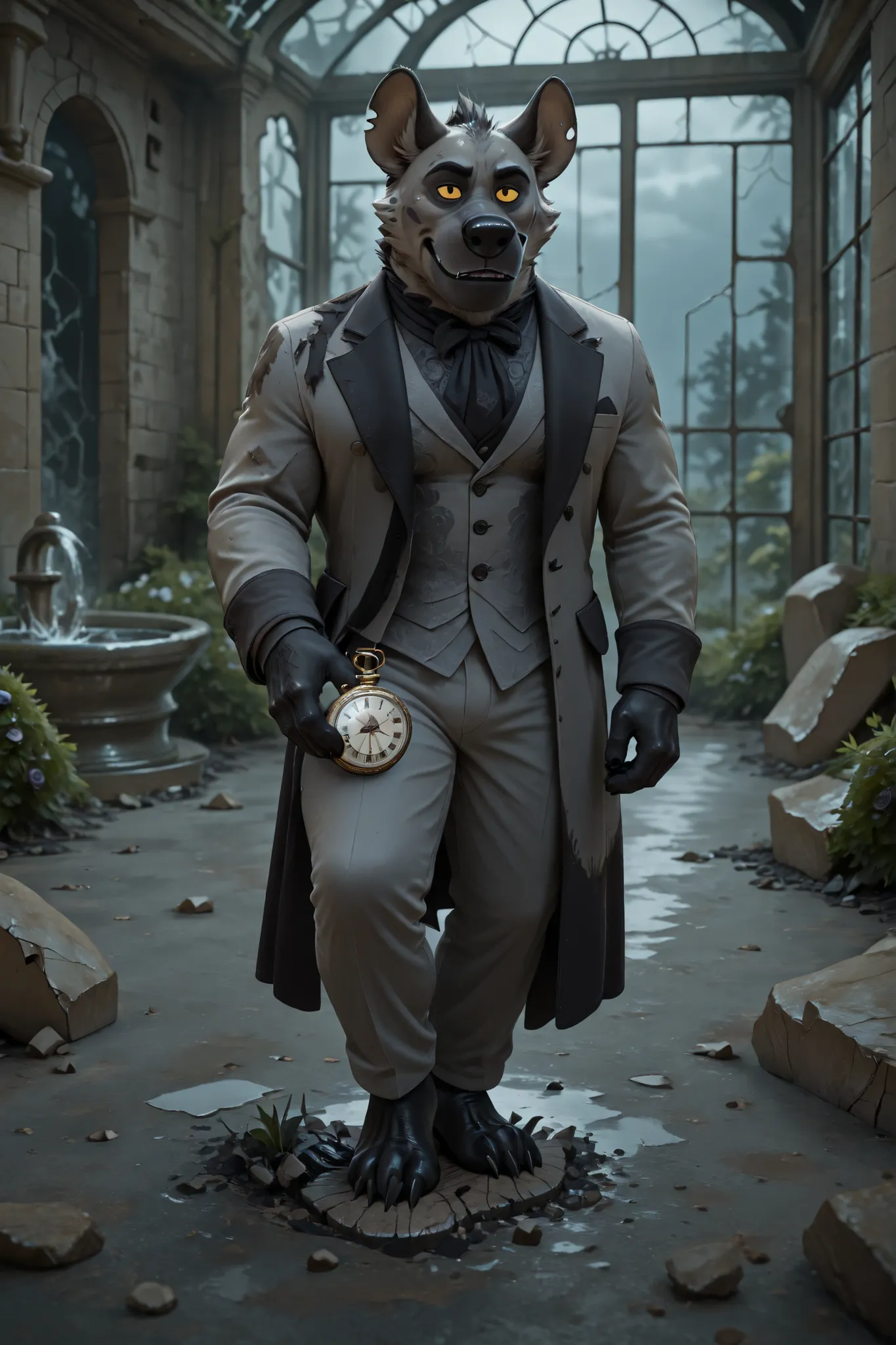 score_9, score_8_up, score_7_up, (best quality), ultra-detailed, high resolution, 8k, masterpiece, best quality, amazing quality,

masterpiece, ultra-highres, photography, ((noble hunting attire)), ((silk cravat)), ((vintage pocket watch)), ((commanding pr...