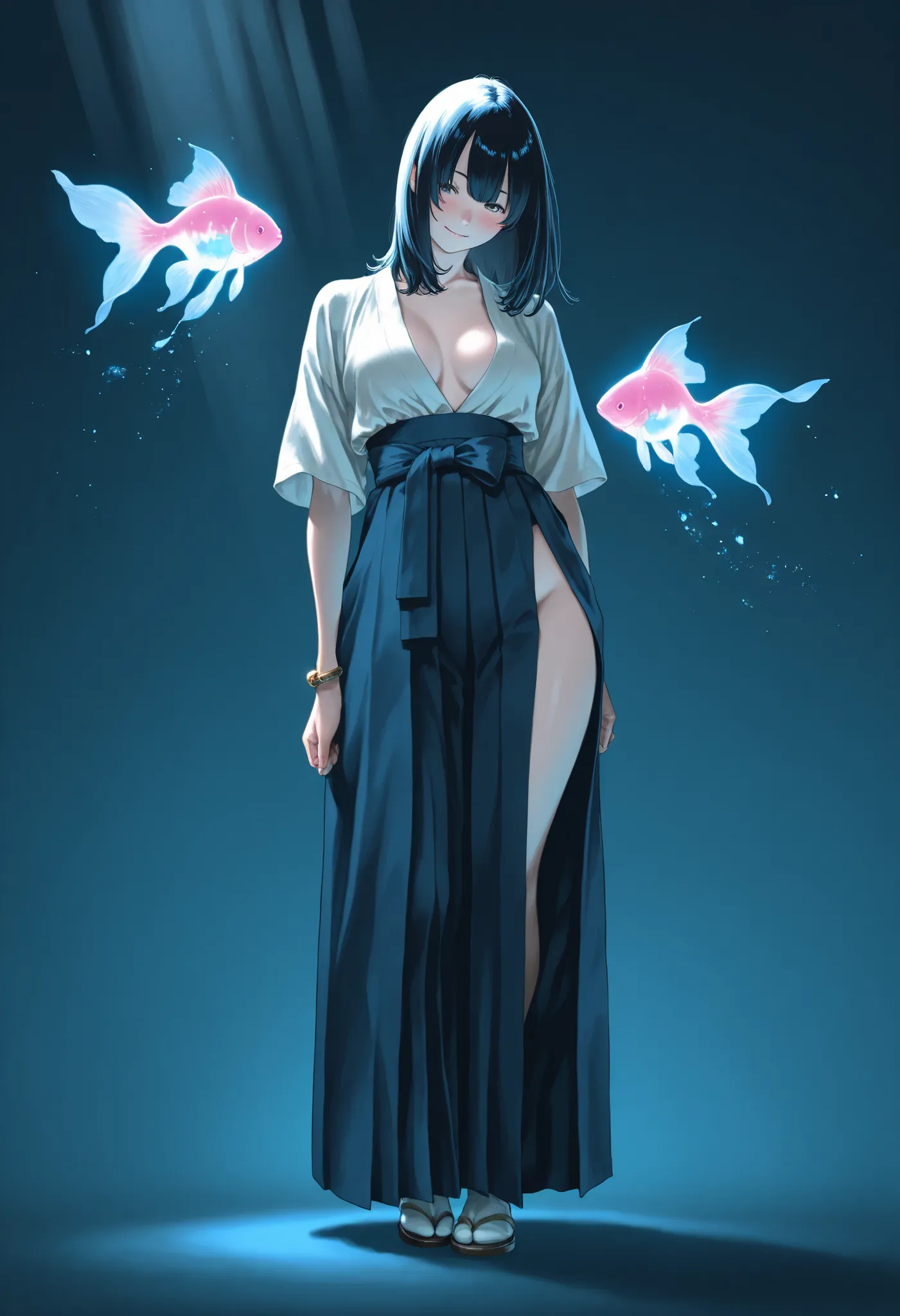 kooo123,masterpiece, best quality, good quality, latest, newest, absurdres, absolutely resolution, 4k, 8k, kotoyama, eightman, ((kagibangou)), naruko hanaharu, solo, detailed blush lines, blush, detailed background, authentic, linear hatching, bracelet, so...