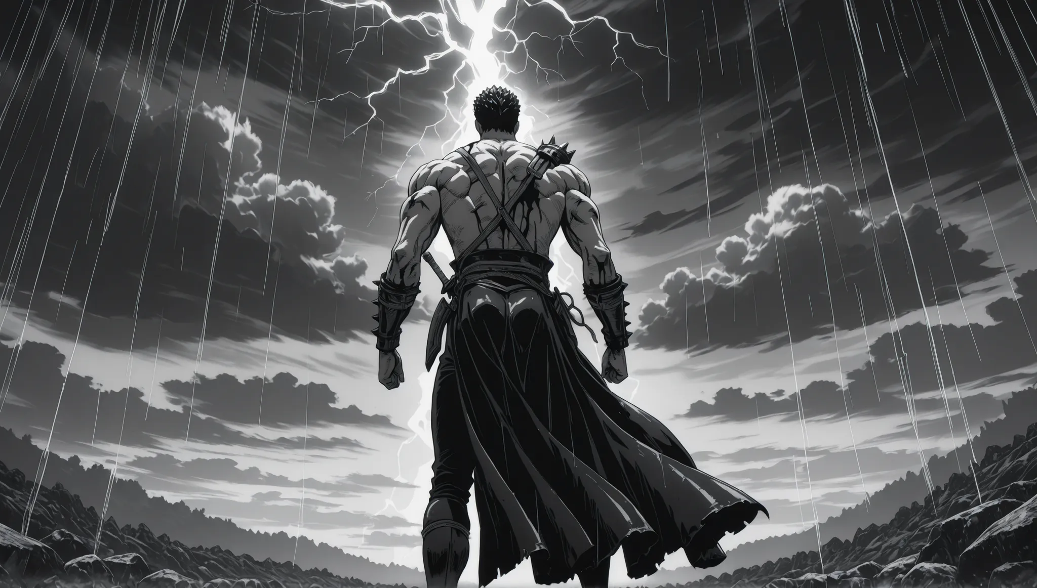 manga,(masterpiece), (ultra-detailed), (very aesthetic), (absurdres), (ultra high resolution), NSFW, frontal angle, Best quality, High quality, Detailed, High resolution, 8k, Ultra high res, highest quality, BLACK AND WHITE image, monochrome, simple drawin...