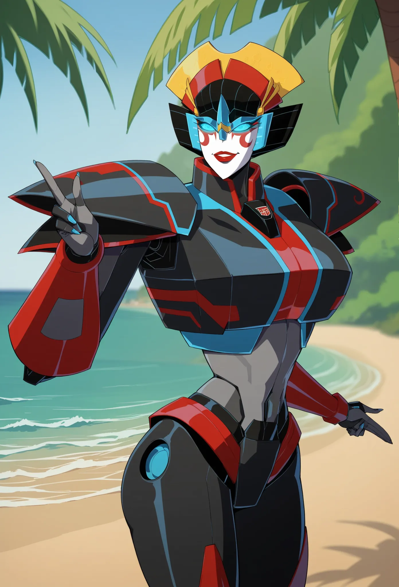 Sexy rid windblade arts by me