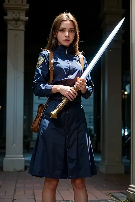 At night, a girl patrols the campus armed with an enchanted sword. Dark shadows move, and she faces them with elegance. No one knows she's protecting the school from an ancient threat.