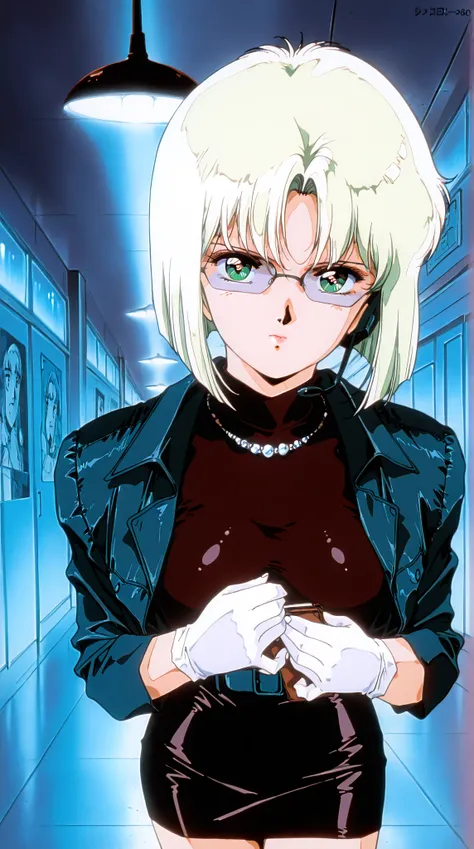 retro anime, classic anime, manga, vintage, flat colors, bold lines, matte, faded colors, retro. (artistic, evocative, stylish, dramatic). Very close view, elegant woman, masterpiece, best quality, highres, Hayase Misa, violet long hair, eyes, 1girl, solo,...