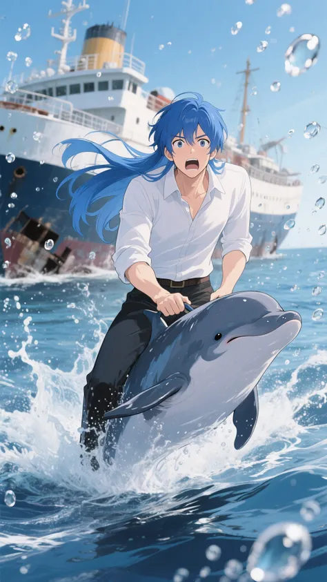 Hombre de vacaciones de verano