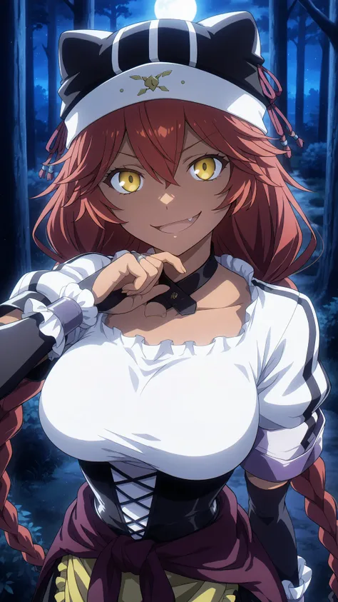 Lupusregina_Beta, overlord \(maruyama\)
High quality ,  best quality , masterpiece,  High Resolution , detailed face( LoRA: Lupusregina),anatomically correct, detailed hair Style( LoRA: Lupusregina),anime Coloring
red hair, twin braids, long hair, hair tub...