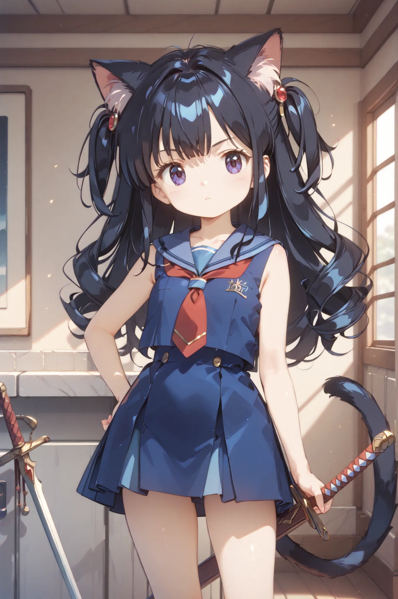 
(masterpiece:1.2), (top quality:1.1), (Very Detailed), (The best shape), (vest shadow), (Ridiculous), (detail Background), (very beautiful), shiny, Beautiful Eyes in Every Detail, Extraordinary, counter shading, 8k, 32K, high res, Very detail CG, 超high re...