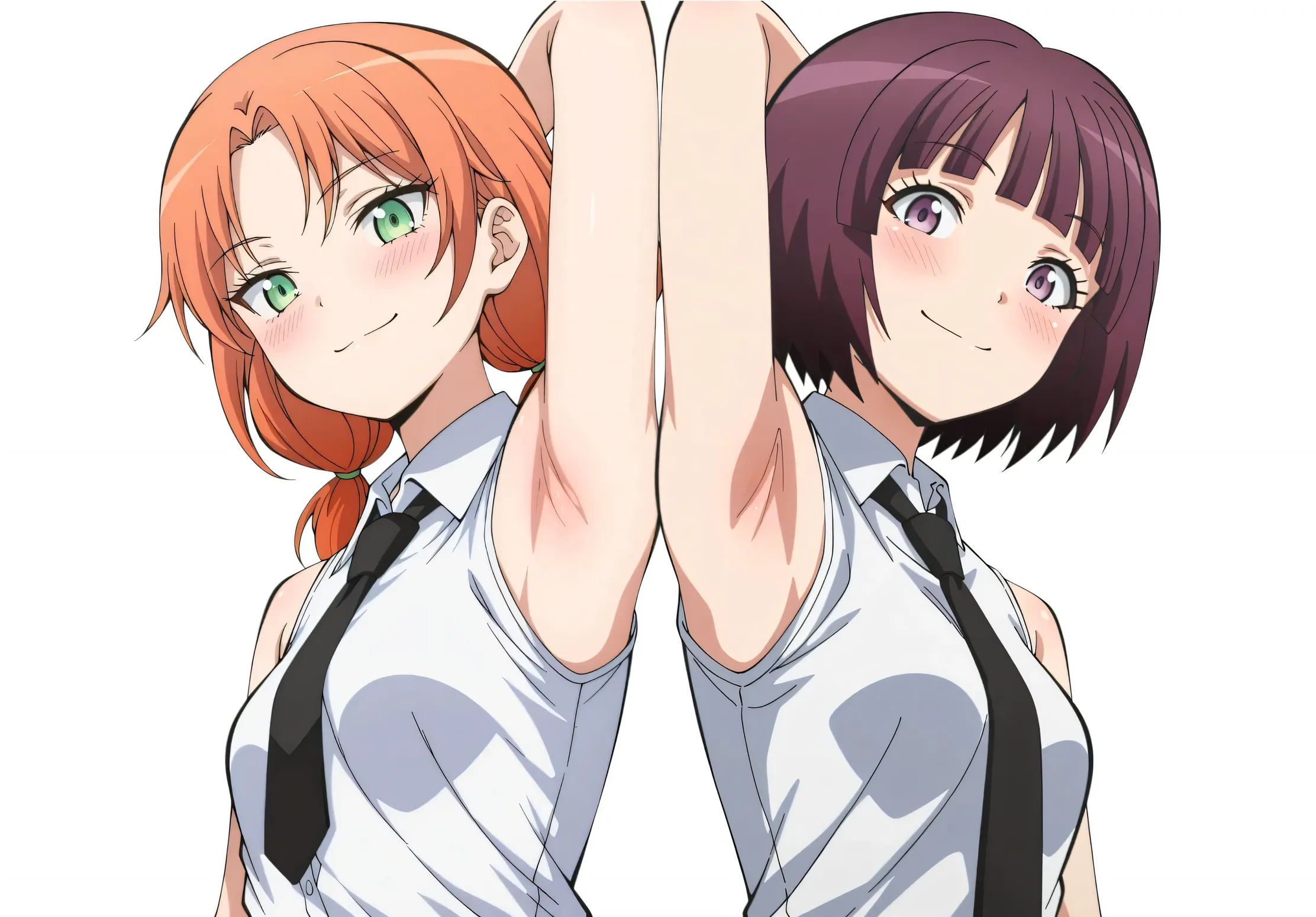 Rinka Hayami and Yuzuki Fuwa