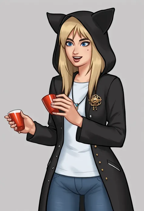 score_9, score_8_acima, score_7_acima, score_6_acima, score_5_acima, score_4_acima, ((low depth of field)),  (Designed in the style of the summer saga), (bela paisagem),
BREAK
A 200-year-old kitsune girl, with long dark hair with red tips, adorned with bla...