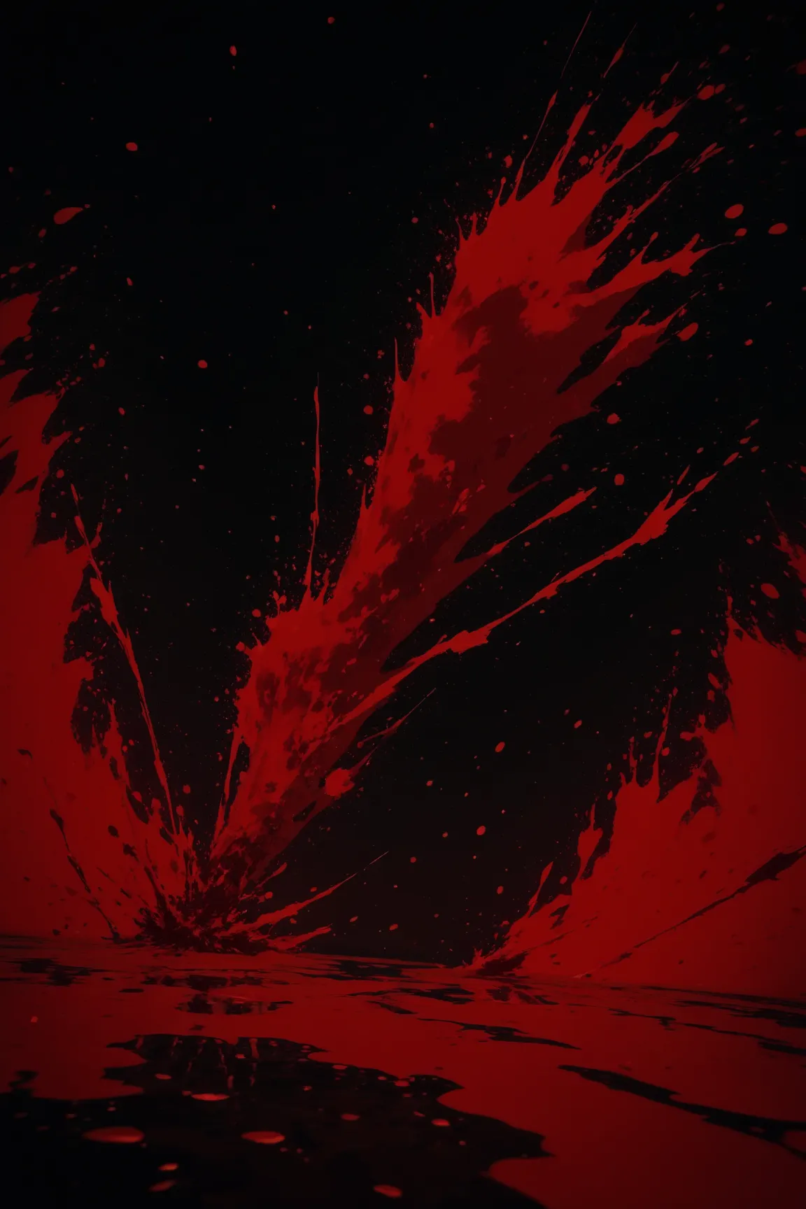 Splash Style Blood SDXL