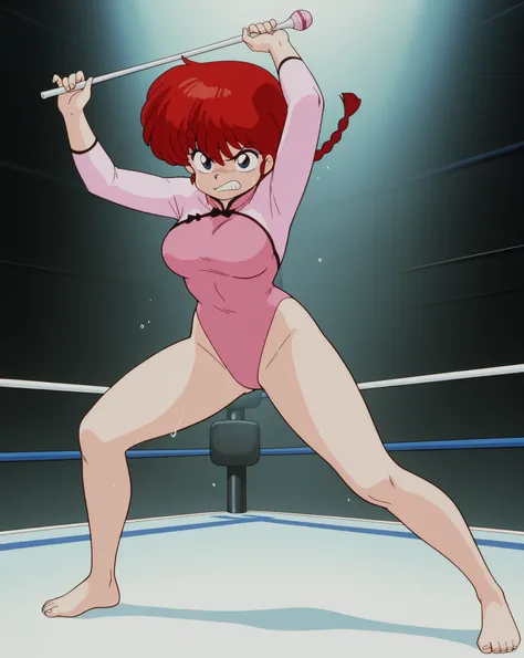 Ranma Rhythmic Gymnastics (Pink Leotard)  1