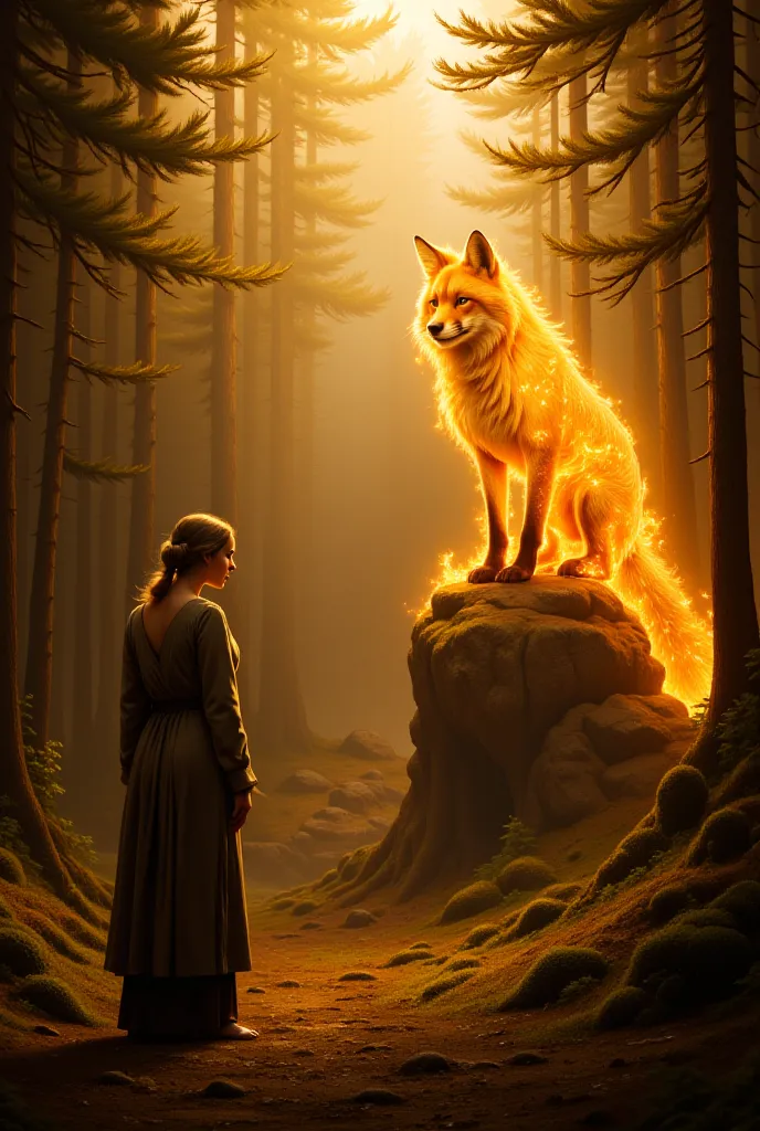 Meeting the burning fox
