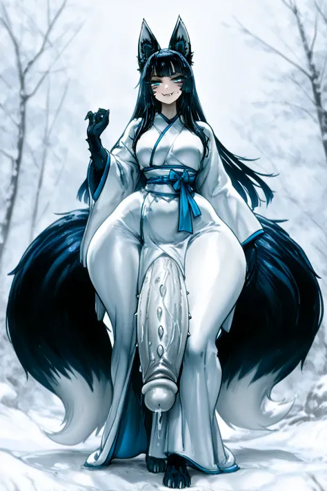 fox femboy huge "weapon"