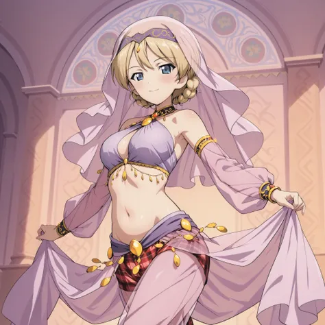 1girl:1 . 5) , (Seul:1 . 5) , score_9 , score_8_haut , score_7_haut , source_anime , Official work  , ultra-detailed , masterpiece , best quality plaid shorts , high res , beaux yeux , detailed eyes , Detailed Face , beautiful detailed eyes ,Girls Und Panz...