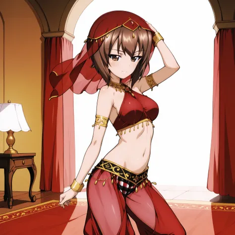 1girl:1 . 5) , (Seul:1 . 5) , score_9 , score_8_haut , score_7_haut , source_anime , Official work , ultra-detailed , masterpiece , best quality plaid shorts , high res , beaux yeux , detailed eyes , Detailed Face , beautiful detailed eyes ,Girls Und Panz...