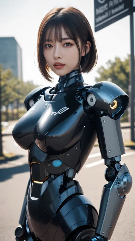 (((masterpiece))), (photo real, realism texture), (top Quality, High Quality:1.3), (top resolution, high resolution), ultra detailed, (high detailed), science fiction, ((beautiful android girl, Perfect robot girl)), artificial product, Silky smooth face, w...