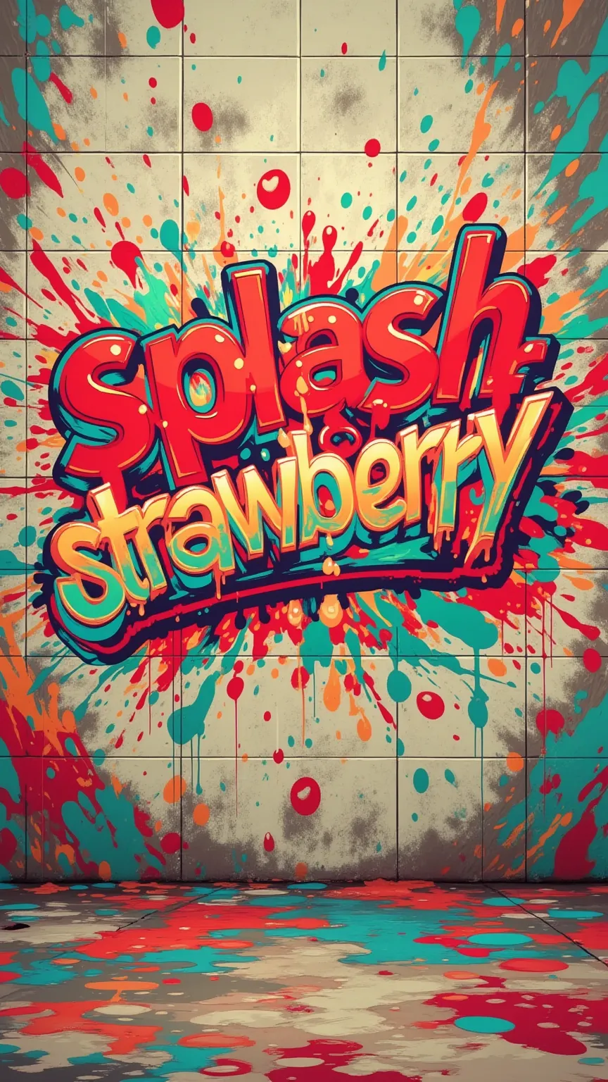 Splash Style Strawberry FLUX