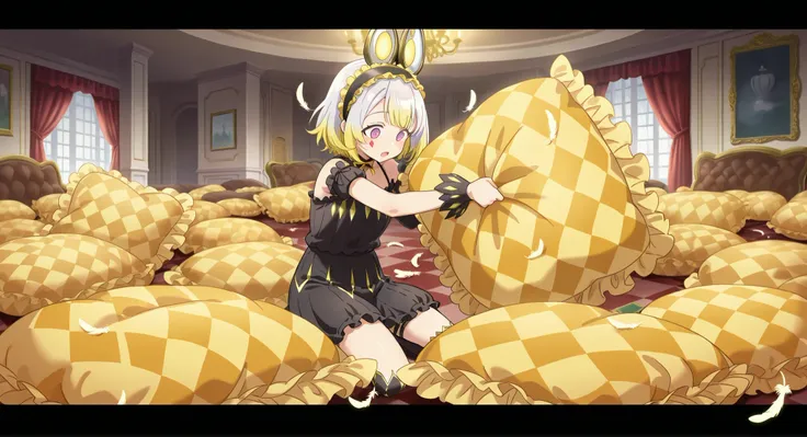 (score_9:0.9),score_8_up,score_7_up,negative_hand, realistic,(score_9:0.9),score_8_up,score_7_up,negative_hand, realistic,warm colormalice pawn dormouse, red argyle facial mark,fake mouse ears, asymmetrical thigh boots, frilled hairband, camisole, over el...