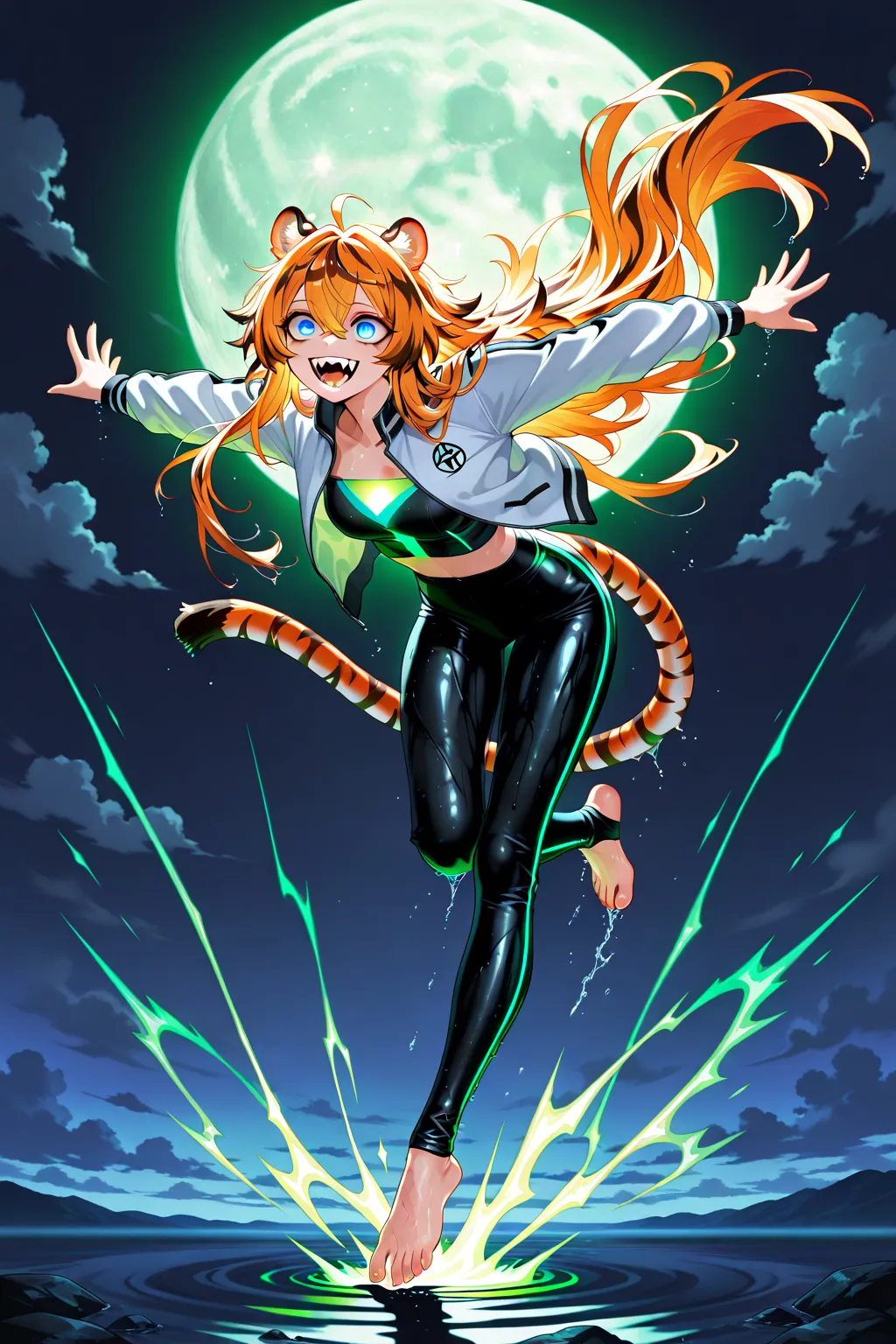 Tiger Girl's Moonlight Ritual.
