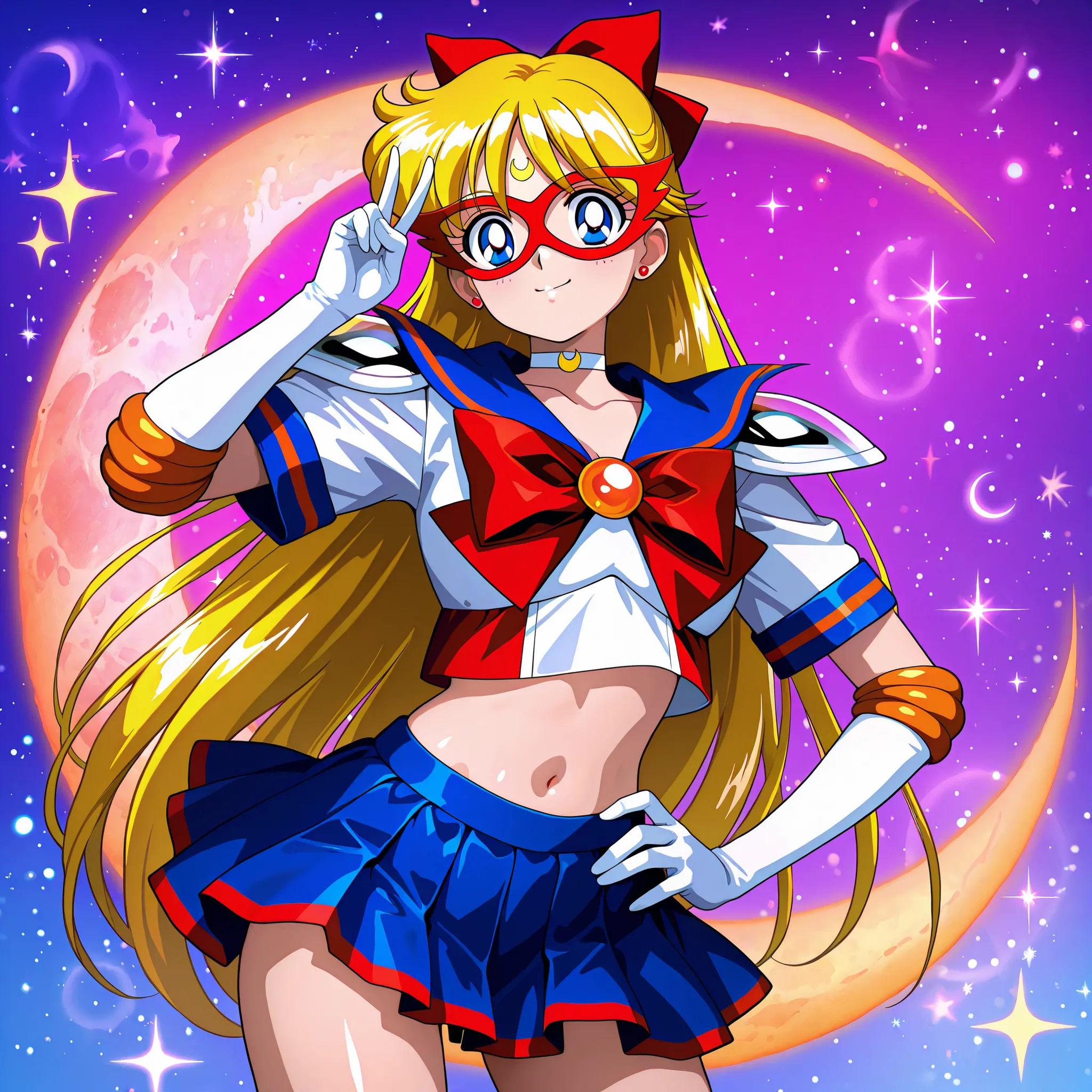 masterpiece, amazing quality, best quality, ultra-detailed, 8K, illustration, clear skin, ultra-detailed-eyes, shiny skin, very awa, very as2, soft body, newest, official art, 1girl, solo, 1990s \(style\),sensitive, highres, ultra detailed, best anatomy, H...