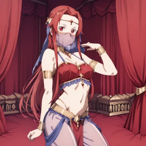 (1girl:1 . 5) , (Seul:1 . 5) , score_9 , score_8_haut , score_7_haut , source_anime , Official work , ultra-detailed , masterpiece , best quality , high res , beaux yeux , detailed eyes , detailed face , beautiful detailed eyes ,Sword Art Online Alicizati...