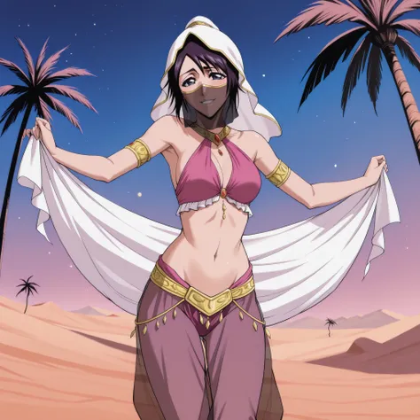 (1girl:1 . 5) , (Seul:1 . 5) , score_9 , score_8_haut , score_7_haut , source_anime , Official work , ultra-detailed , masterpiece , best quality , high res , beaux yeux , detailed eyes , detailed face , beautiful detailed eyes ,Bleach,Momo Hinamori, Arab...