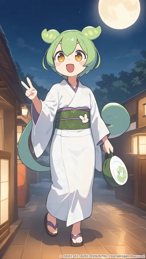 Five fingers、sensual、voluptuous、arousing、white skin、Moe character anime style、(An AI model for image generation using the super cute girl )、one person,sluggish, 緩いあごを持つ voice box with a loose jaw 、green hair 、cute、1girl, zundamon, voice box with a loose ja...