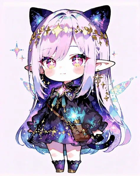 masterpiece, best quality, super-deformed (SD), mini character style, chibi chibi, style of Kei Mochizuki, style of Kei Mochizuki /k.s†,
A delightful chibi fantasy character with oversized, sparkling eyes filled with wonder and mischief. She has short, wa...