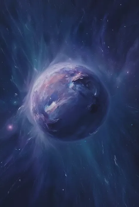 Starry Night, In the deep space, the planet