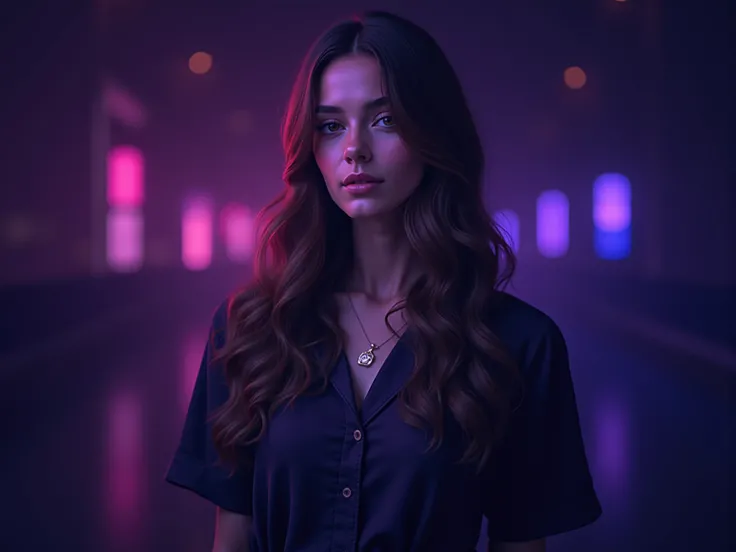 let's create an image for the cover of a course, Nome do produto: AI Digital Influencer — Your Model That Sells to You

A complete package where the buyer creates a digital influencer (ultra-realistic avatar made with AI) que pode:

Record personalized aud...