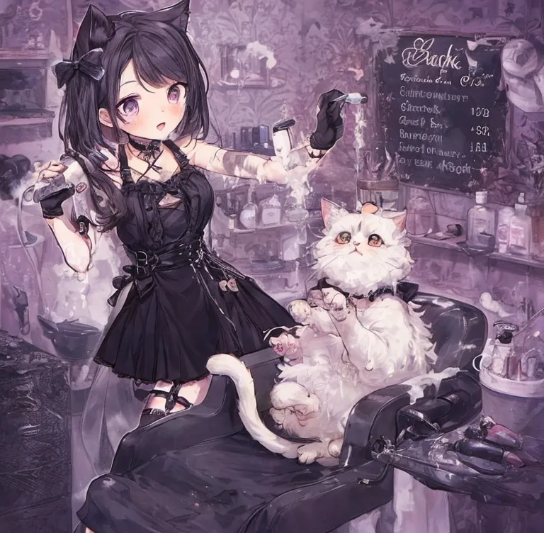 Cat Barbershop