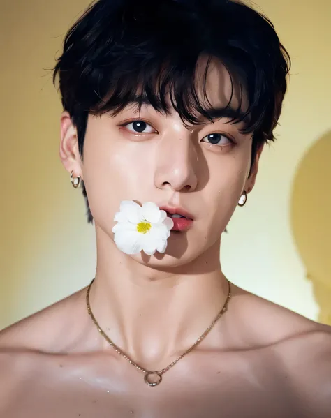 Jungkook BTS, muscular and marked