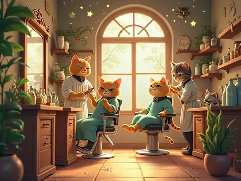 Cat Barbershop