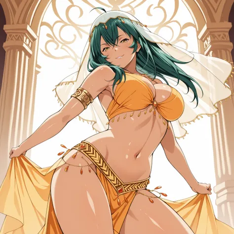 (1girl:1 . 5) , (Seul:1 . 5) , score_9 , score_8_haut , score_7_haut , source_anime , Official work  , ultra-detailed , masterpiece , best quality , high res , beaux yeux , detailed eyes , detailed face , beautiful detailed eyes ,Ikkitousen,Housen Ryofu,Ar...