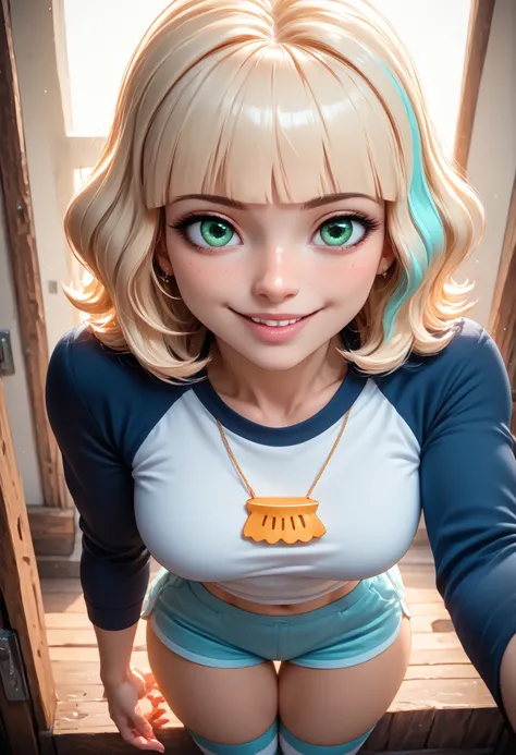 ((amazing quality,very aesthetic,absurdres,best quality,newest, masterpiece, ultra detailed, best quality, beautiful face, perfect anatomy, anatomically correct, athletic sexy body, Expressiveh, )), ((cute face, cute body))), ((happy girl, proud to show he...