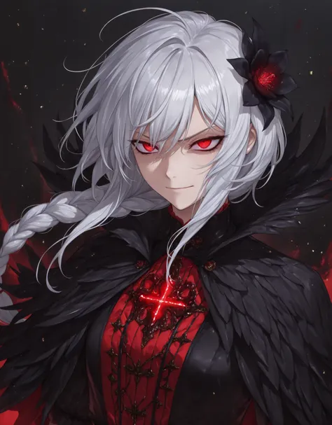 (looking at viewer, glaring at viewer, cowboy shot:1.22), kubrick stare, tsurime narrow eyes, predatory eyes, (portrait, standing at attention, disciplined, side shot, medium shot, three quarter shot:1.5), mature, (1girl:0.75), solo, masterpiece, best qual...