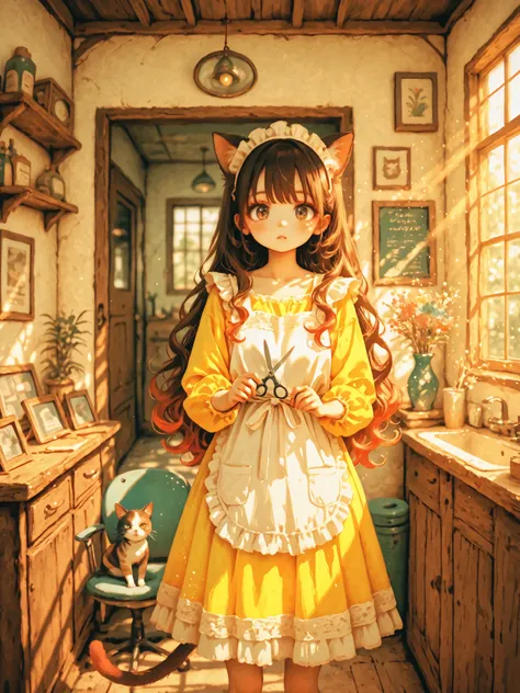 ((( watercolor style-style))),((( watercolor style))),((dutch corner))(masterpiece, best quality), newest, Tent , barber shop {{sign, wooden door frame, glass windows, bright trim, hair salon entrance, glass window, {{sign, sunbeam, barber chair, mirrors, ...