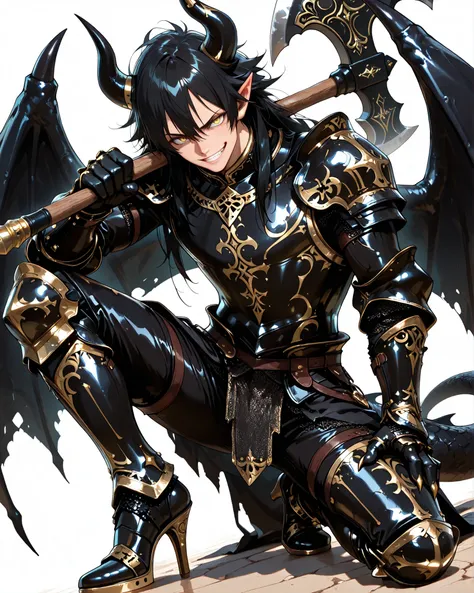 score_9, score_8_up, score_7_up, absurdres, (((128K Ultra High Resolution))), (masterpiece, best quality: 1. 5), (high definition: 1, 4), (highres), 8K wallpaper, (excellent graphics: 1. 5), CG, (((Japanese Anime style))), (1 male), solo, ((lean body, masc...