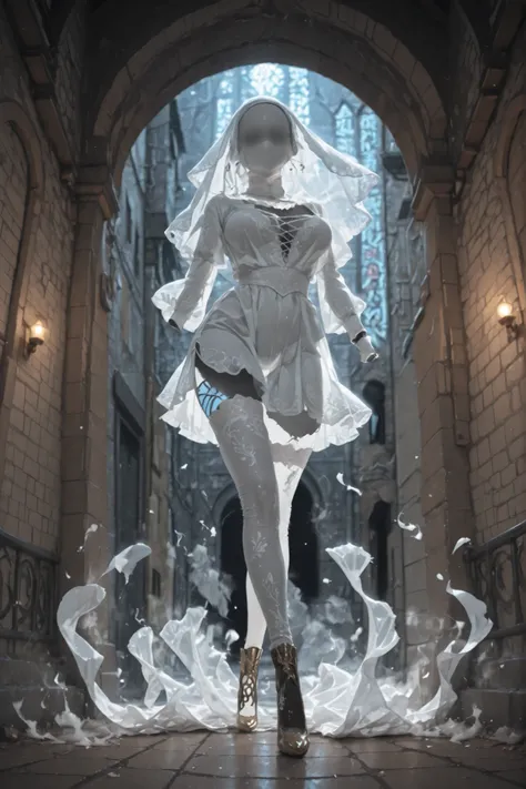 Faceless, transparent