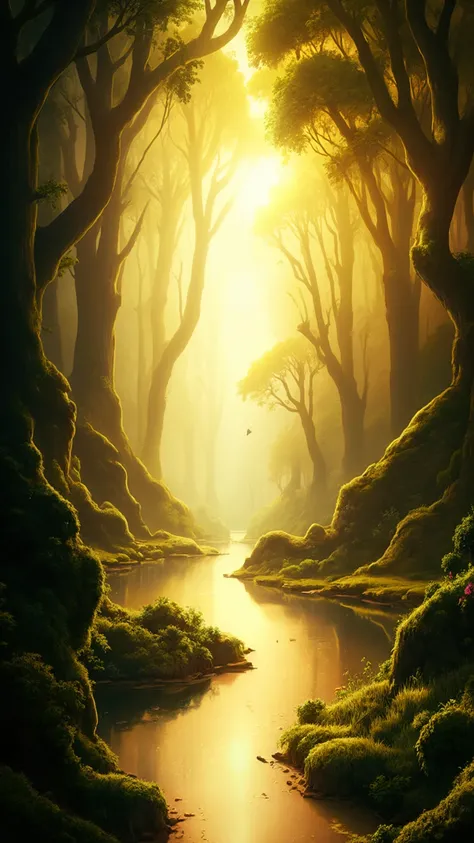 Paisaje Tranquilo Fantasía